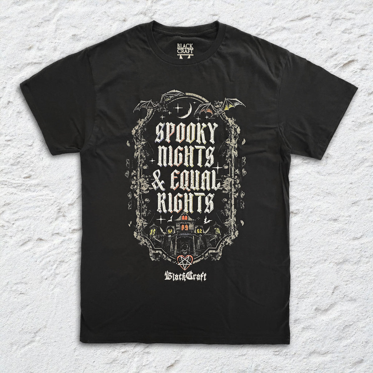 Blackcraft - Spooky Nights - Black T-shirt