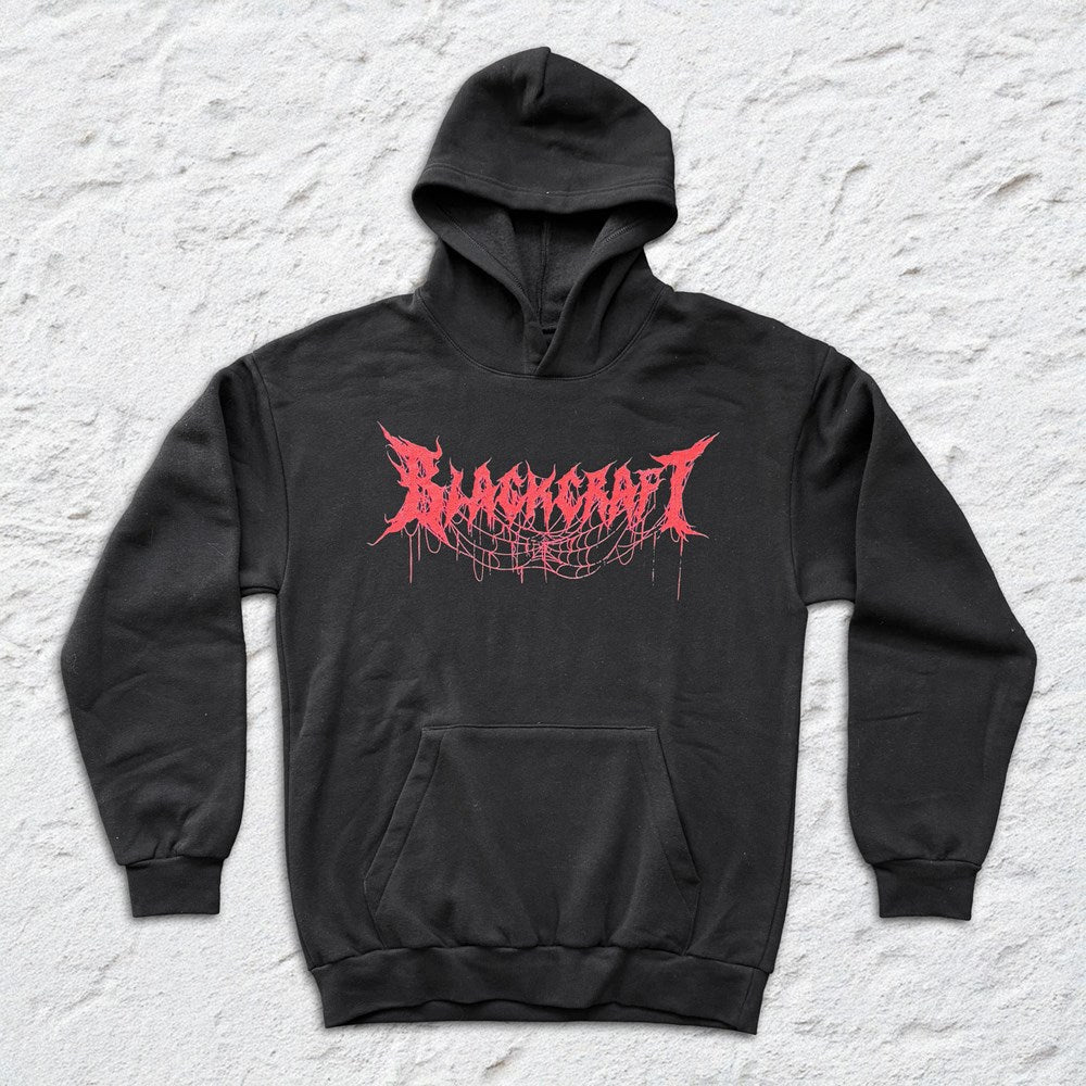 Blackcraft - Webs Logo - Black Hoodie