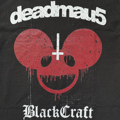 Blackcraft x Deadmau5 - Blood Mau5 - Black T-shirt