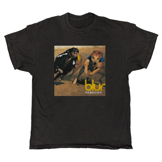 Blur - Parklife Album - Vintage T-shirt Black