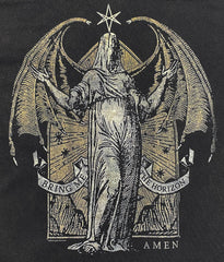 Bring Me The Horizon - Amen Wings - Black Garment-dyed T-shirt