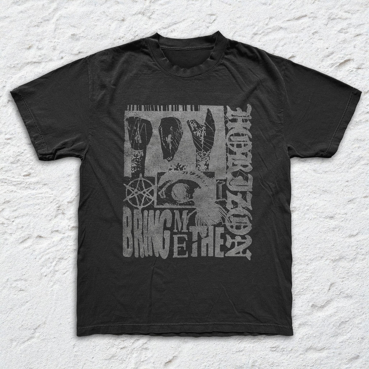 Bring Me The Horizon - Bug - Black Garment-dyed T-shirt