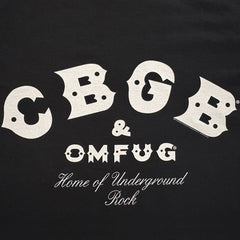 CBGB & OMFUG - OG Logo - Black T-shirt