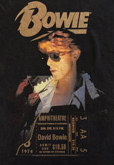 David Bowie - Diamond Dogs Tour '79 - Black Garment-dyed T-shirt