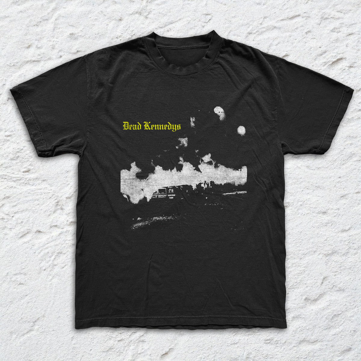 Dead Kennedys - Fresh Fruit - Black Garment-dyed T-shirt