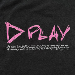 Ed Sheeran - Play Logo - Black T-shirt