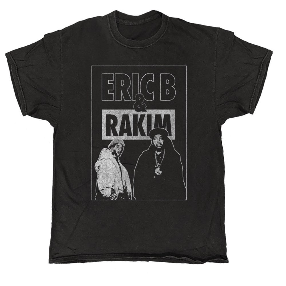 Eric B & Rakim - Blackout - Black Vintage T-shirt