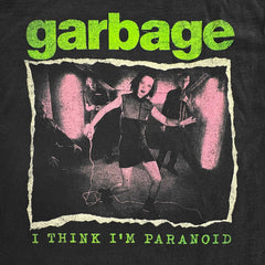 Garbage - Paranoid Photo - Black Vintage T-shirt