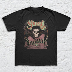 Ghost - Pastel Witchboard - Black Garment-dyed T-shirt