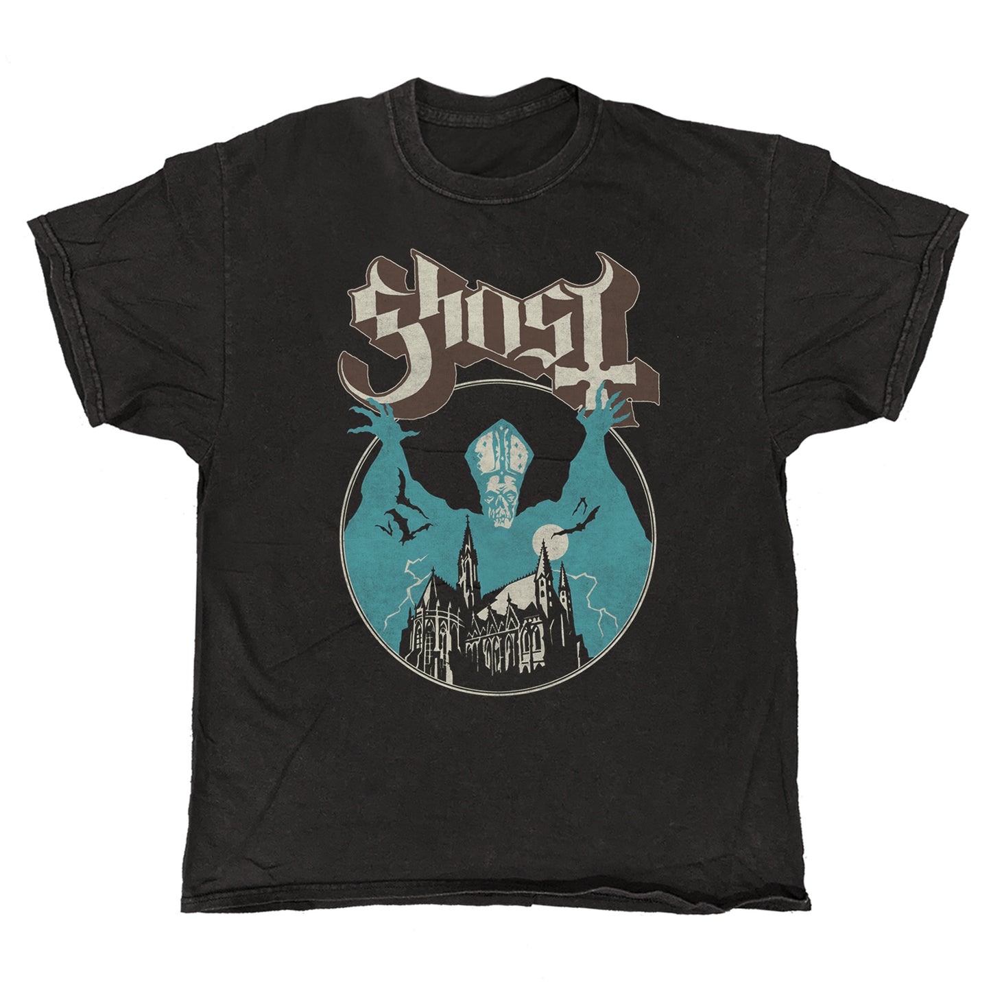 Ghost - Opus - T-shirt Vintage Black