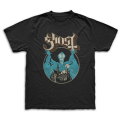 Ghost - Opus - Black Garment-dyed T-shirt