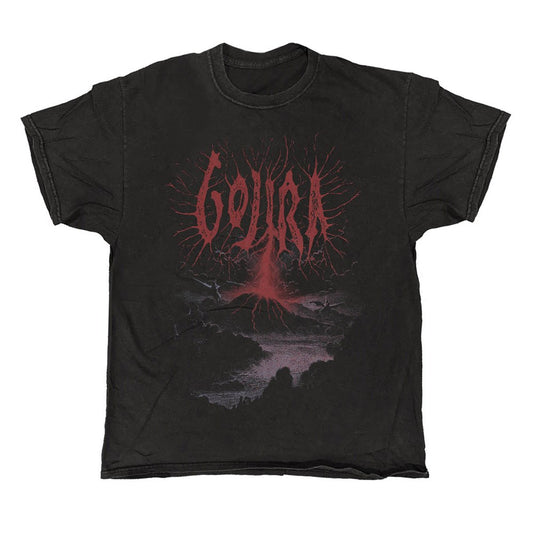 Gojira - Lava - Black Vintage T-shirt