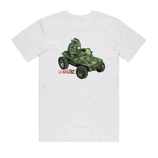 Gorillaz - Geep - T-shirt White