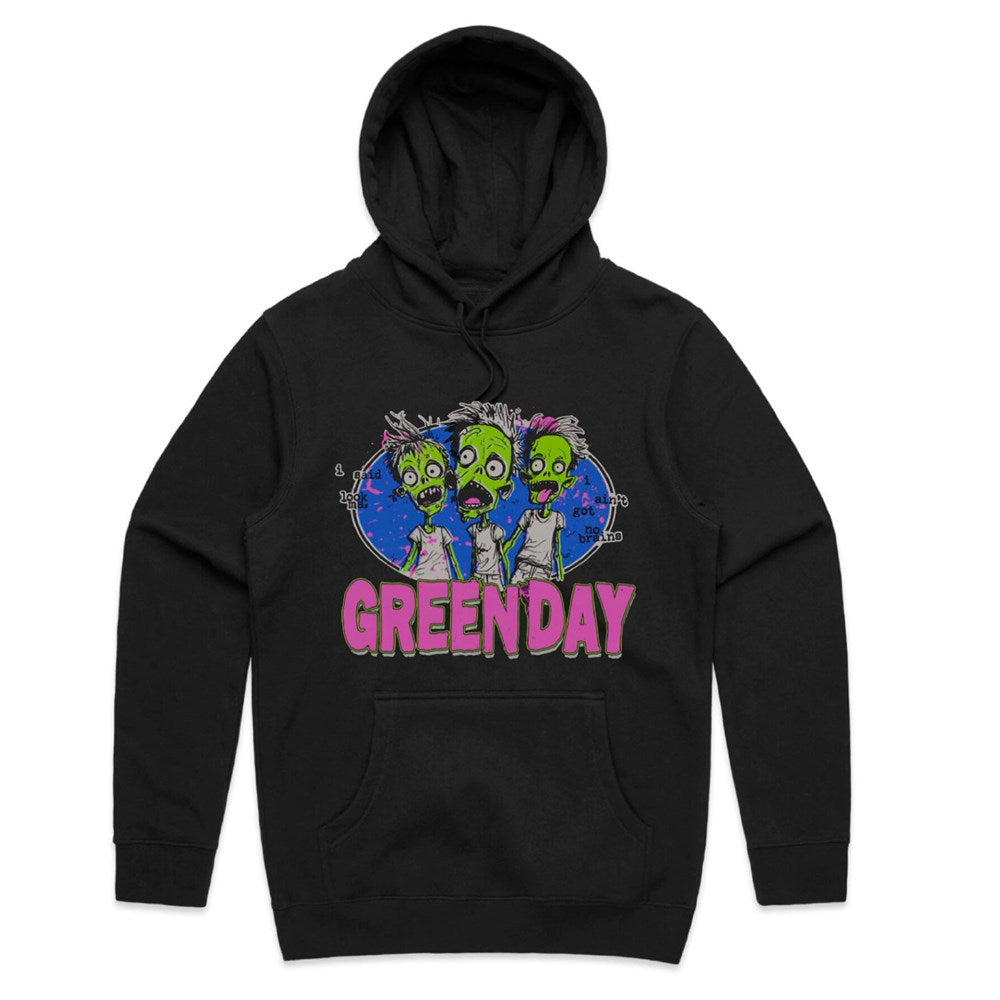 Green Day - Zombies - Black Hoodie