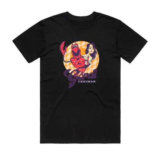 Gordi - Inhuman - Black T-Shirt Official Merchandise Store