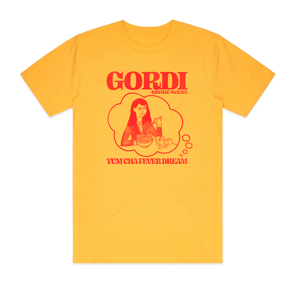 Gordi - Yum Cha Bubble - Gold T-shirt Official Merchandise Store