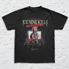 Ice Nine Kills - Silver Scream - Black Garment-dyed T-shirt