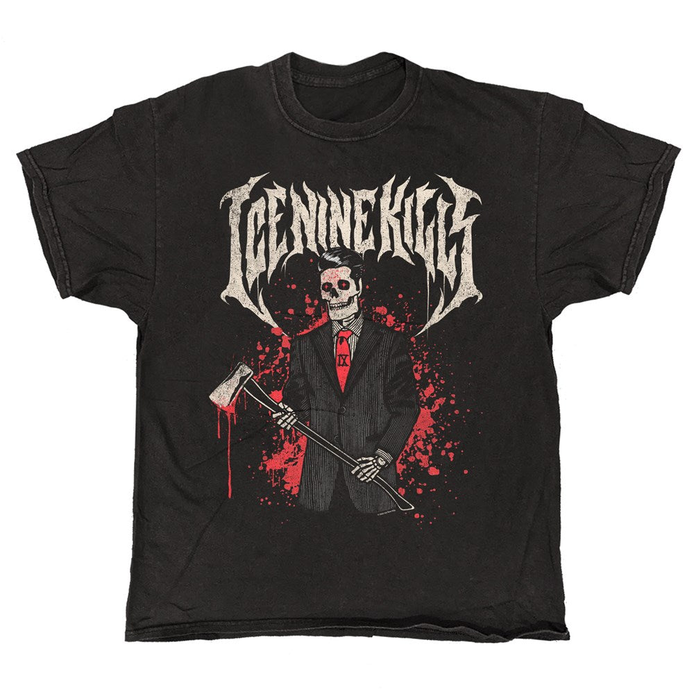 Ice Nine Kills - Spencer Axe - Black Vintage T-shirt