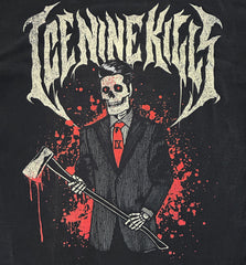 Ice Nine Kills - Spencer Axe - Black Garment-dyed T-shirt