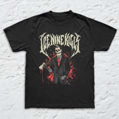 Ice Nine Kills - Spencer Axe - Black Garment-dyed T-shirt