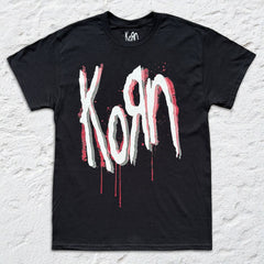 Korn - Bleeding Logo - Black T-shirt