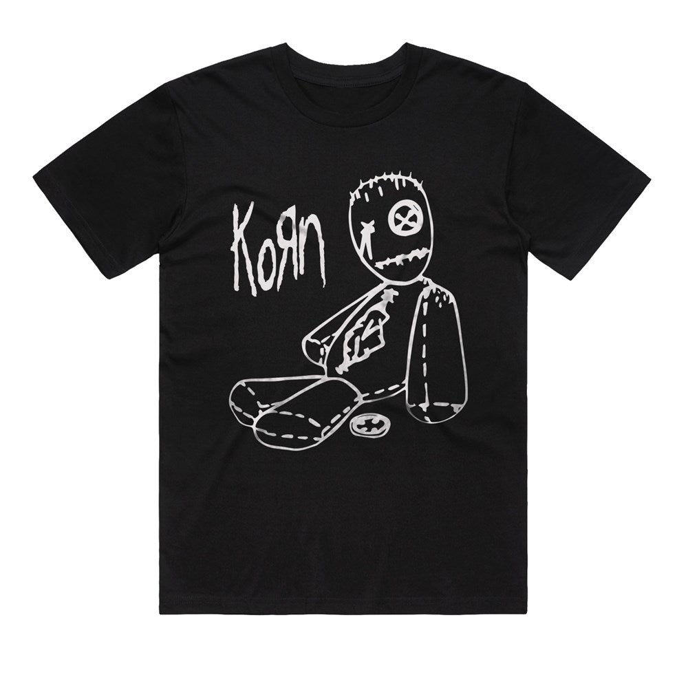 Korn - Issues Sketch - Black T-shirt