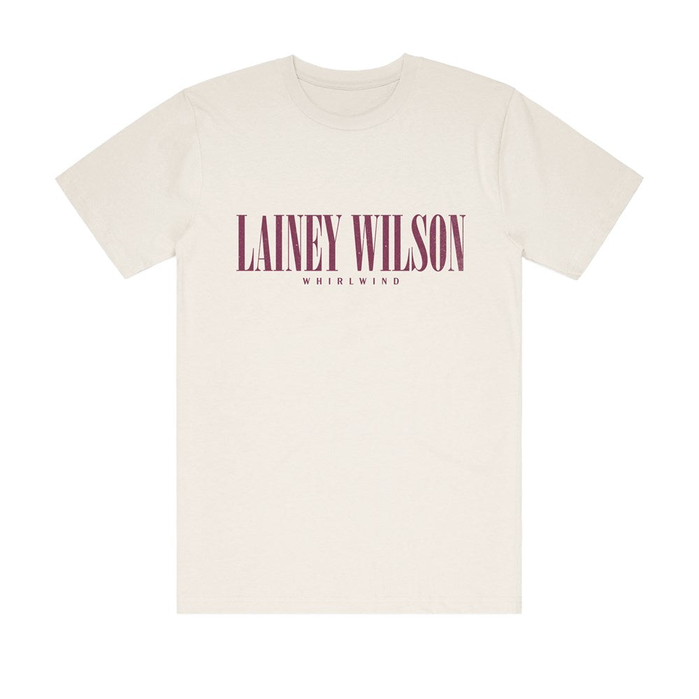 Lainey Wilson - Whirlwind - Natural T-shirt