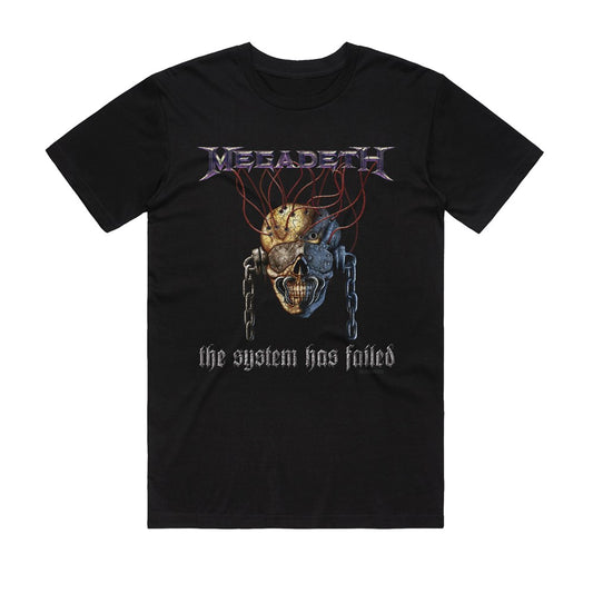Megadeth - System Failed - Black T-shirt