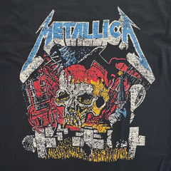 Metallica - First 4 Medley - Black Vintage T-shirt