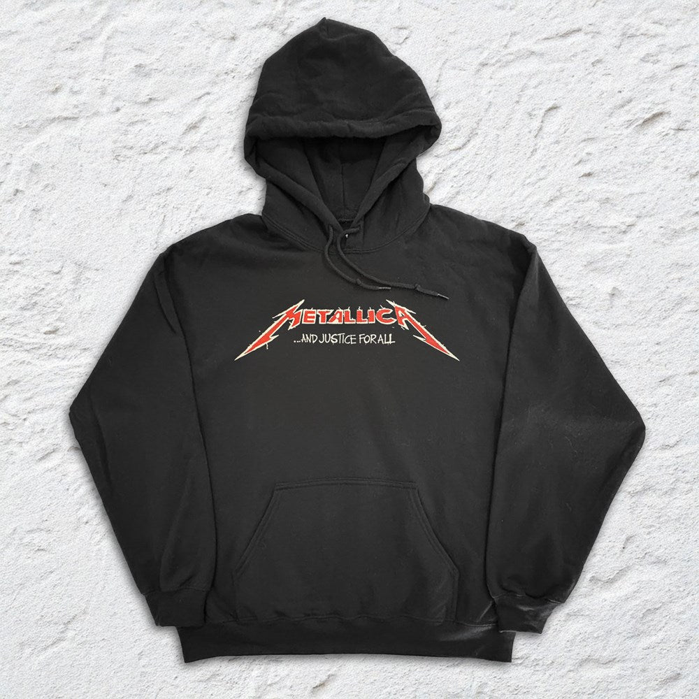Metallica - AJFA One Colour - Black Hoodie