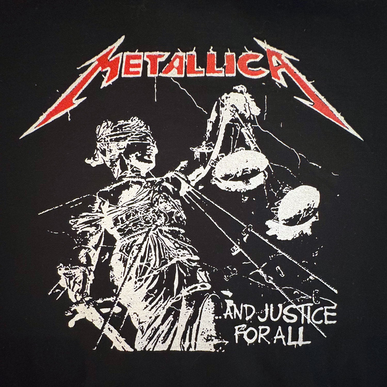 Metallica - AJFA One Colour - Black Hoodie
