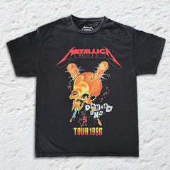 Metallica - Damage Inc Tour - Black Vintage T-shirt