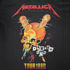 Metallica - Damage Inc Tour - Black Vintage T-shirt