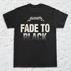 Metallica - Fade to Black Chair - Black T-shirt