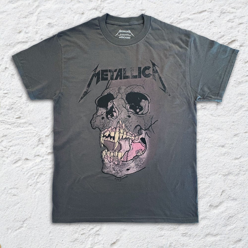 Metallica - Pushead Ionized Straw - Charocal T-shirt