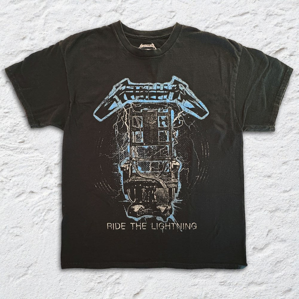 Metallica - RTL Splatter Chair - Black Vintage T-shirt
