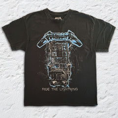 Metallica - RTL Splatter Chair - Black Vintage T-shirt