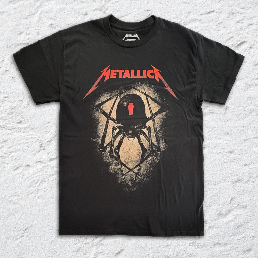 Metallica - Spider - Black T-shirt