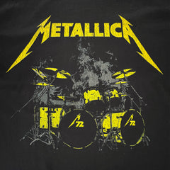 Metallica - M72 Ulrich Drums - Black T-shirt