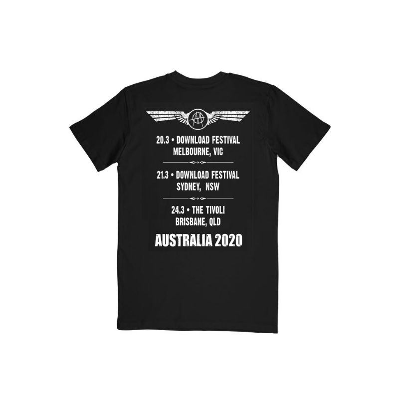Ministry - Anarchy Eagle - Black T-shirt