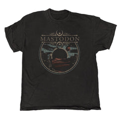 Mastodon - Horizon - Black Vintage T-shirt