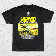 My Chemical Romance - Danger Days Spider - Black Garment-dyed T-shirt