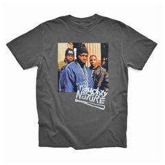 Naughty By Nature - Photo - Faded Black T-shirt