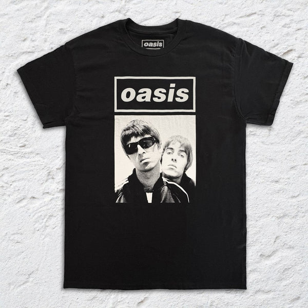 Oasis - Photo - Black T-shirt – Official Merchandise Store