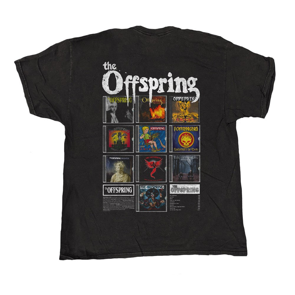 The Offspring - 35 Years of Smashing Hits - Black Vintage T-shirt