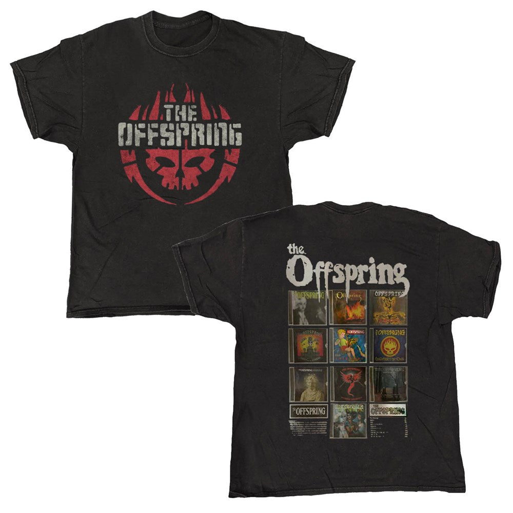 The Offspring - 35 Years of Smashing Hits - Black Vintage T-shirt