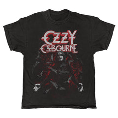 Ozzy Ozbourne - Bats - Black Vintage T-shirt