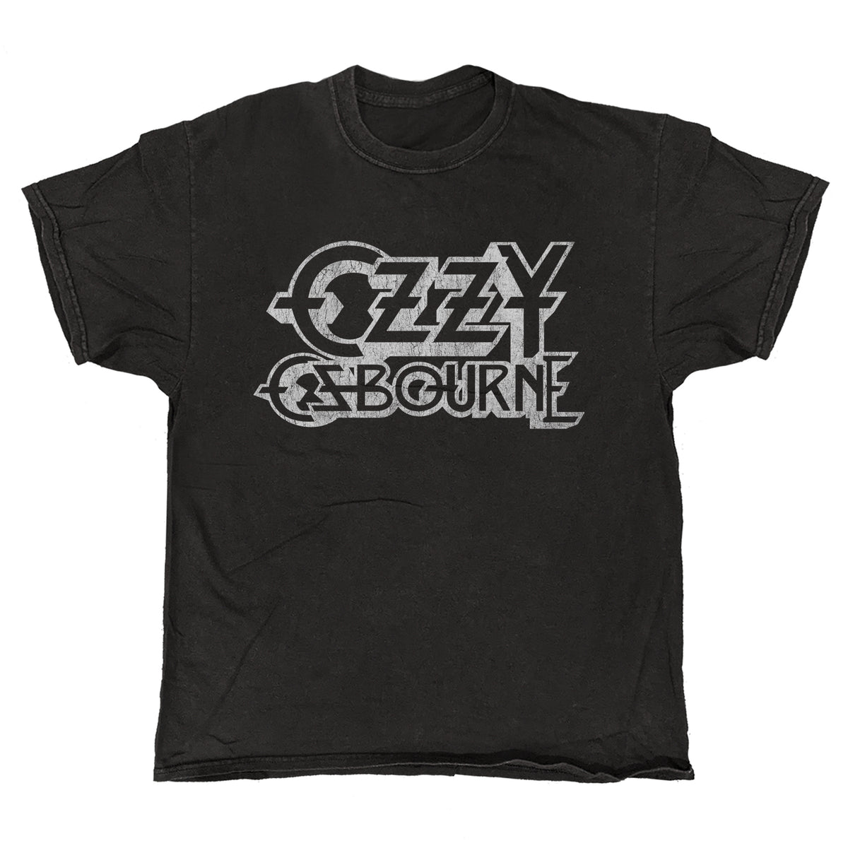 Ozzy Ozbourne - Vintage Logo - Black Vintage T-shirt