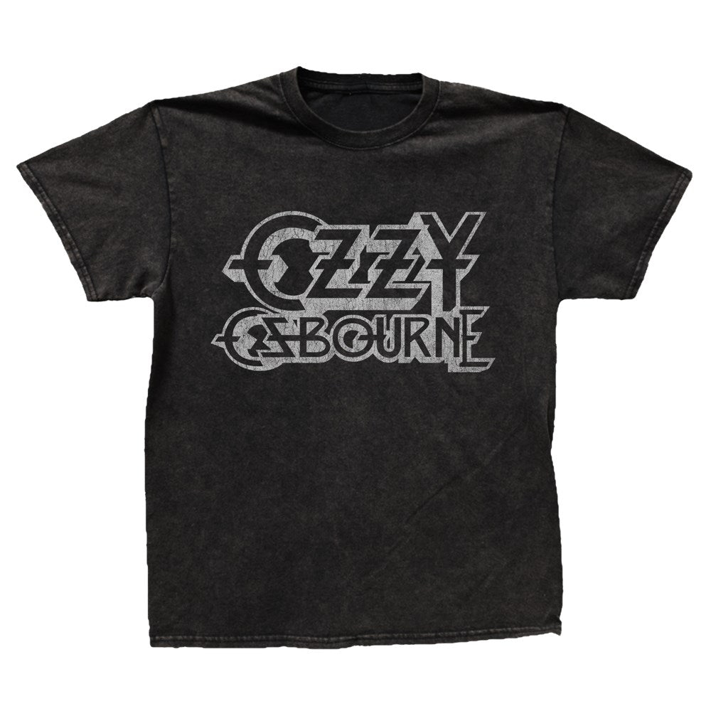 Ozzy Osbourne - Vintage Logo - Black Vintage T-shirt