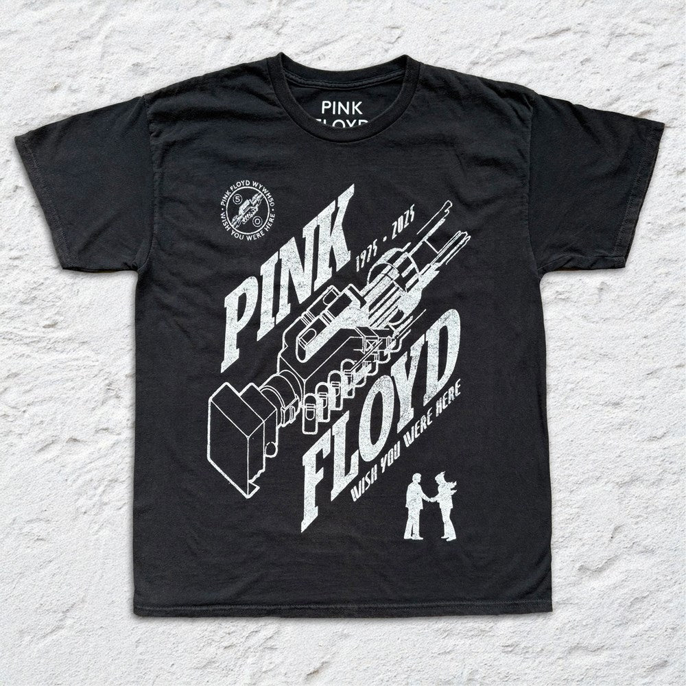 Pink Floyd - Robot Hands - Black Vintage T-shirt